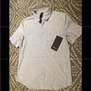 Grey Buttoned Down Lululemon Shirt